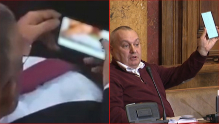 BRUKA Stević gledao filmove za odrasle, a pogledajte šta je Milivojević radio u u Skupštini Srbije (VIDEO)