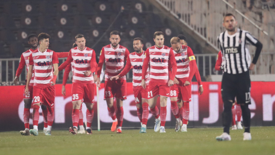 POBEDILI PARTIZAN, PA DOŽIVELI DVA PORAZA Novi Pazar sa penala do trijumfa protiv Novosađana