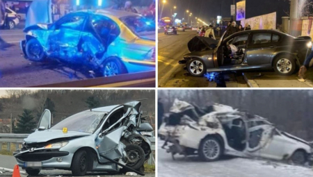 METEŽ Poginule tri osobe za nepun sat!