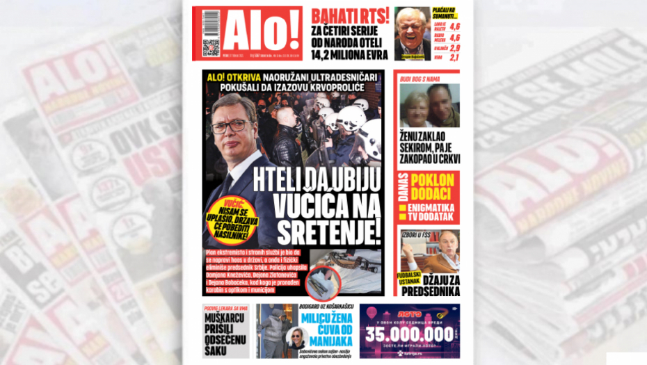 HTELI DA UBIJU VUČIĆA NA SRETENJE! Naoružani ultradesničari pokušali da izazovu krvoproliće