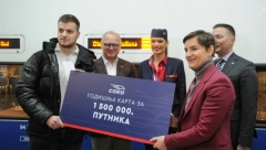SREĆAN DOBITNIK Uručena nagrada 1.500.000-om putniku voza "Soko" (FOTO)