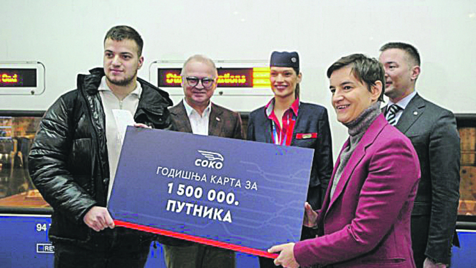 SOKO PREVEZAO 1.500.000 PUTNIKA Ovo je lice jedne prosperitetne Srbije, ali i samo početak