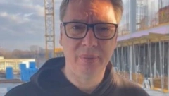OVO "SORRY" JE ZA SINIŠU Vučić se oglasio na Instagramu snimkom nakon obilaska radova, pa odgovorio ministru Malom (VIDEO)