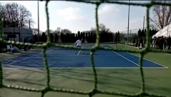 ĐOKOVIĆ NA TERENU Evo sa kim je Novak trenirao pred obraćanje celom svetu (VIDEO)