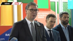 VUČIĆ NA BEOGRADSKOM SAJMU Predsednik prisustvuje otvaranju Međunarodnog sajma turizma (VIDEO)