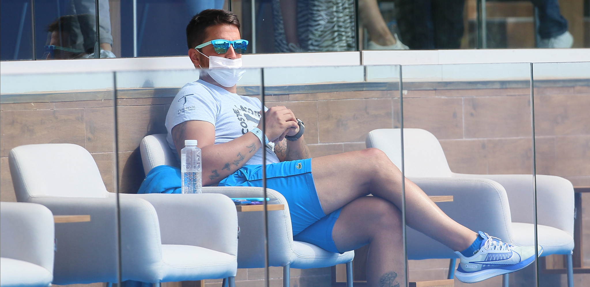 SRBIN I HRVAT U TANDEMU Janko Tipsarević trenira igrača kog su poredili sa Đokovićem