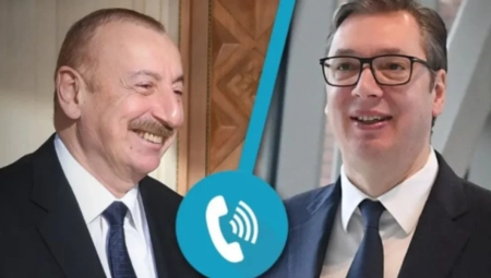 TELEFONSKI RAZGOVOR VUČIĆA I ALIJEVA Uzajamno poštovanje, razumevanje i međusobna podrška Srbije i Azerbejdžana