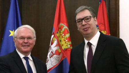 VUČIĆ SE OGLASIO POSLE SASTANKA SA HILOM "Saglasni smo da je formiranje ZSO prioritet"