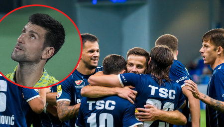 NOVAK KAO INSPIRACIJA SRPSKOM KLUBU Đokovićeva izjava ispisana na zidu svlačionice TSC-a, fudbalere motivišu ove Noletove reči (FOTO)