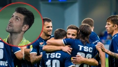NOVAK KAO INSPIRACIJA SRPSKOM KLUBU Đokovićeva izjava ispisana na zidu svlačionice TSC-a, fudbalere motivišu ove Noletove reči (FOTO)