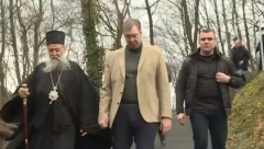 DODATNA ULAGANJA U PČINJSKI, JABLANIČKI I TOPLIČKI OKRUG  Predsednik Vučić u obilasku juga Srbije