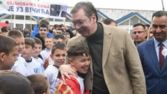VUČIĆ POSETIO OŠ "BRANKO RADIČEVIĆ" U BUJANOVCU "Uvek je zadovoljstvo videti ono što je urađeno, ali i znam da to nije dovoljno" (FOTO)