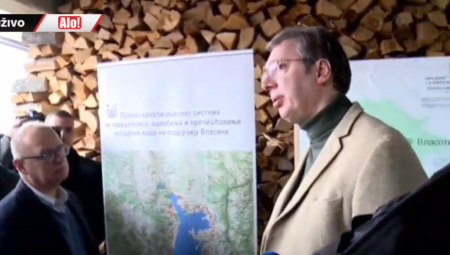 OVDE MORAMO DA ULOŽIMO OGROMAN NOVAC Vučić: U Srbiji je teško pronaći lepše mesto od Vlasine (FOTO/VIDEO)