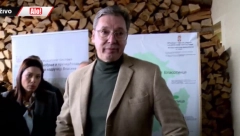 VUČIĆ KULTURNO "SPUSTIO" NOVINARA TAJKUNSKOG MEDIJA "Znao sam da me podržavate, ima pametnih ljudi na N1" (VIDEO)