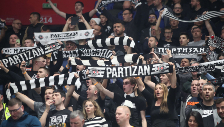 PARTIZAN OBORIO REKORD PROTIV BARSELONE Crno-beli još jednom oduševili Evropu