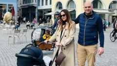 SIN ŠABANA ŠAULIĆA UŽIVA SA SUPRUGOM I ĆERKOM: Evo kako srećna porodica provodi dan sa naslednicom Manjom (FOTO)