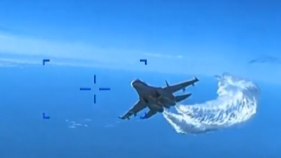 OBJAVLJEN SNIMAK Evo kako su Rusi oborili američki dron! (VIDEO)