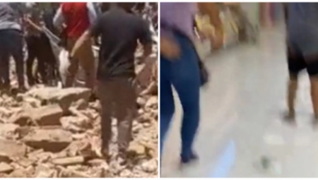 JEZIVI SNIMCI ZEMLJOTRESA Ljudi panično beže, ruševine na sve strane, vrisci i strah u vazduhu! (VIDEO)