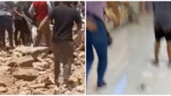 JEZIVI SNIMCI ZEMLJOTRESA Ljudi panično beže, ruševine na sve strane, vrisci i strah u vazduhu! (VIDEO)