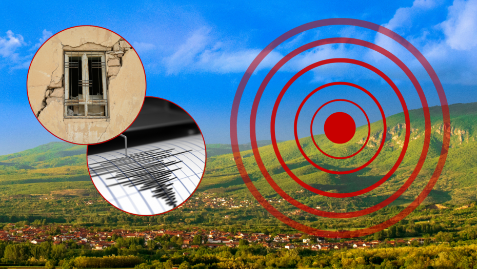 JAČINA 4 RIHTERA Tresla se Grčka