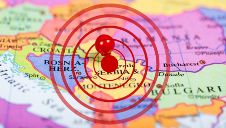 TRI ZEMLJOTRESA U SRBIJI Serija potresa na jugu države