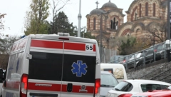 KARAMBOL NA BULEVARU KRALJA ALEKSANDRA Sudar dva automobila, Hitna pomoć na terenu (FOTO)