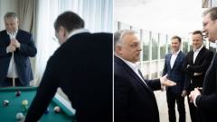 "HVALA NA IGRI I DRUŽENJU" Oglasio se Orban: Svež vazduh u Beogradu i bilijar sa Vučićem! (FOTO)