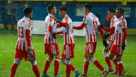 ZVEZDINA "ŠESTICA" Crveno-beli perfektni i u prijateljskoj utakmici