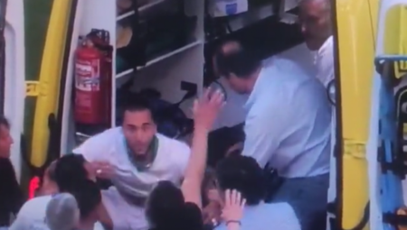 DRAMA GUDELJEVOG BRATA Dragiša se srušio na utakmici, hitno prebačen u bolnicu (VIDEO)