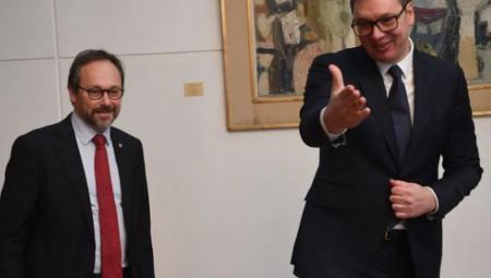 SRBIJA POSVEĆENA SVOM EVROPSKOM PUTU Vučić razgovarao sa Žiofreom