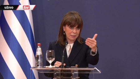 SNAŽNA PORUKA GRČKE PREDSEDNICE Pritisci uvek postoje, ali stav ostaje nepromenjen