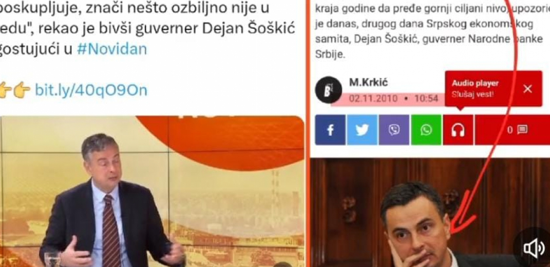 BIVŠI GUVERNER POKOPAO SAMOG SEBE! (VIDEO)