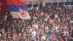 "DELIJE ZOVU IZ PIONIRA BRATA..." Navijači Zvezde originalnom porukom protiv Valensije pozvali na meč protiv Mladosti GAT (FOTO)