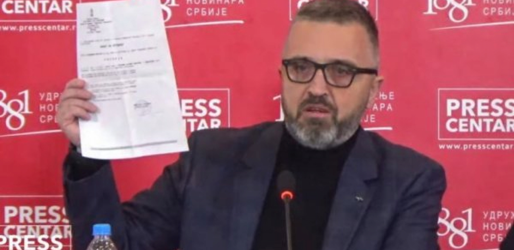 "UKAZUJEM DA SRPSKO PRAVOSUĐE SUDI NE PO PRAVU NEGO PO POLITICI" Vučićević se obratio javnosti:  Ja u ponedeljak idem u zatvor!