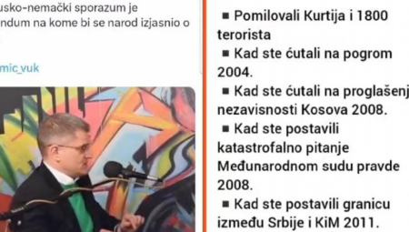 JEREMIĆ HOĆE REFERENDUM O EU SPORAZUMU, A ON ŠIPTARIMA NA TACNI POKLONIO NEZAVISNOST! (VIDEO)