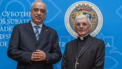 Gradonačelnik Subotice Stevan Bakić sastao se sa ambasadorom Svete Stolice Santom Ganđemijem