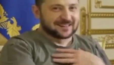 ŠOK REAKCIJA! Zelenski se samo nasmejao na pitanje da li Ukrajina stoji iza napada u Moskvi (VIDEO)