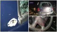 AUTO POTPUNO IZREŠETAN, SRBIN POGOĐEN U GRUDI Stravičan prizor kod Bistričkog mosta posle napada Kurtijevih terorista! (VIDEO)
