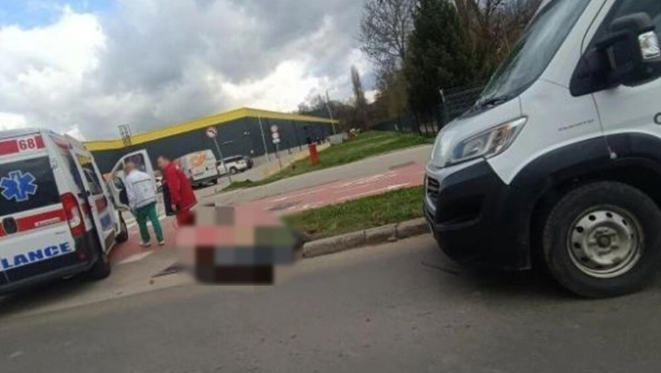 TRAGEDIJA U NIŠU Poginuo biciklista, pokosio ga kombi brze pošte!