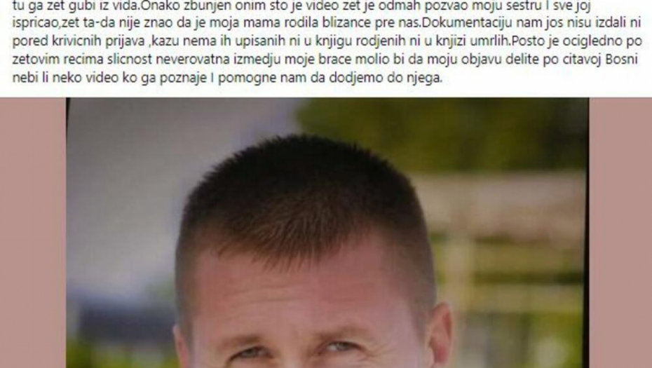 U ROKU 0D 4 DANA IZGUBILI 2 SINA, NISU MOGLI DA IH SAHRANE Posle 39 godina usledio misteriozni susret, mreže gore