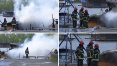 ZLA KOB IZGORELOG SPLAVA NA SAVI Prošlog meseca na istom mestu izbila jeziva tuča, evo šta se dogodilo! (FOTO)