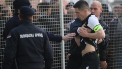 DRAMA POSLE MEČA NA BANOVOM BRDU Trener Partizana morao da prekine konferenciju: Moram da idem... (FOTO)