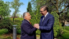 ORBAN DANAS SA VUČIĆEM U BATAJNICI "Srećan sam što sam još jednom dočekao velikog prijatelja Srbije" (FOTO)