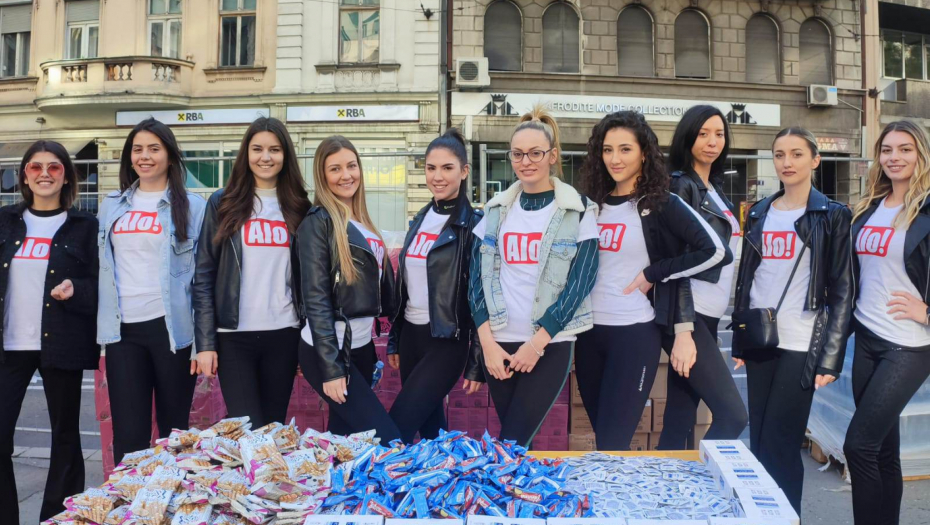 ČEKAMO TRKAČE NA CILJU Alo! već spreman za start maratona