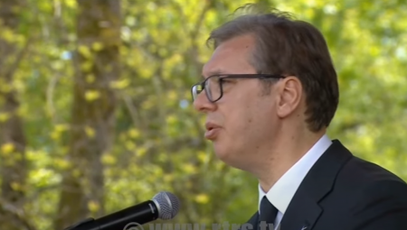 PREDSEDNIK U DONJOJ GRADINI Vučić "Za one koji su nestali bez traga mi smo jedini trag" (FOTO/VIDEO)