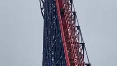 SNIMAK ZA INFARKT Najveći tobogan se pokvario u vožnji, ljudi se spuštali sa visine od 72 metra (VIDEO)