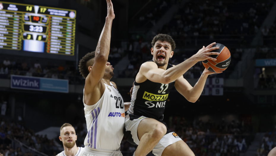 REAL U VELIKOM PROBLEMU Španci protiv Partizana bez dvojice bitnih igrača