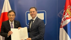 UNAPREĐIVANJE PARTNERSTVA KROZ FINANSIRANJE HIDROELEKTRANE "BISTRICA" Mali uručio Pismo o namerama ambasadoru Japana