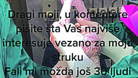 "PRVO SAM POMISLIO DA JE JAVNO STRELJAMO" Ginekolog o skandalu u "Frontu"