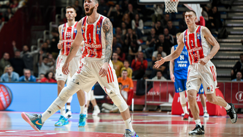 ZADRANI "IZREŠETANI" Zvezda stotkom do prve pobede u plej-ofu